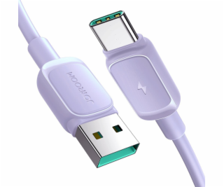 Joyroom USB-A – USB-C kábel USB-C 1,2 m fialový (JYR761)