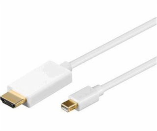 MicroConnect DisplayPort Mini - HDMI kábel 3m biely (MDPH...