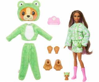 Bábika Barbie Mattel Cutie Reveal Frog Dog Series Kostýmy...