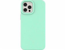 Hurtel Eco Case púzdro pre iPhone 12 silikónový kryt púzdro na telefón mint