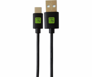 Techly Techly USB2.0 kábel ST Type-A - ST Type-C čierny, ...