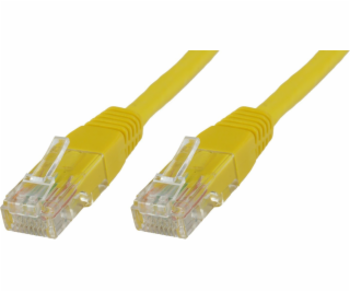 MicroConnect RJ-45/RJ-45, kat.6, U/UTP, žltá, 20m (UTP620Y)