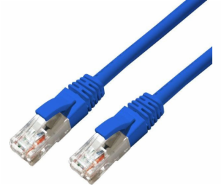 MicroConnect CAT6A UTP 0,5m Modrá LSZH