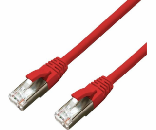 MicroConnect CAT6A S/FTP 2m Red LSZH