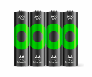 1x4 GP ReCyko Pro NiMH Battery AA/Mignon 2000mAh Pro