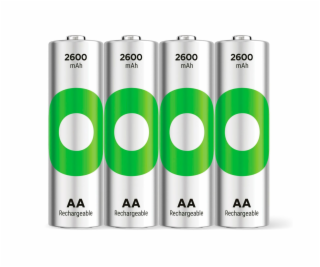 1x4 GP ReCyko NiMH battery AA 2600mAH, high capacity