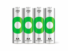 1x4 GP ReCyko+ NiMH Rech.Battery AA 2100mAH, ready to use