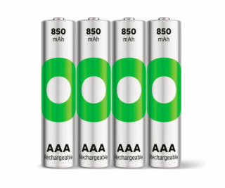 1x4 GP ReCyko NiMH Batteries AAA 850mAH, ready to use