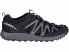 Pánske trekové topánky Merrell Wildwood Aerosport, čierno-šedá, veľ. 43 1/2