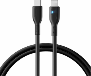 Joyroom USB-C – Lightning kábel 1,2 m čierny (JYR714)