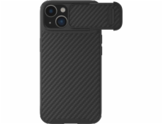 Nillkin Nillkin Synthetic Fiber S Case Puzdro pre iPhone 14 Plus s krytom fotoaparátu, čierne