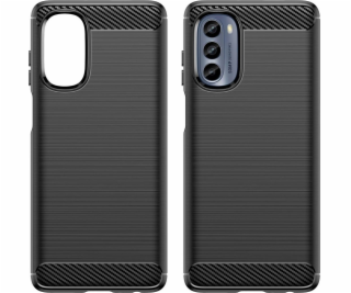 Hurtel Carbon Case Case pre Motorola Moto G62 5G flexibil...