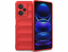 Hurtel Magic Shield Case pre Xiaomi Redmi Note 12 Pro+ flexibilný pancierový kryt červený