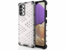 Hurtel Honeycomb case obrnený kryt s gélovým rámčekom pre Samsung Galaxy A13 5G transparentný