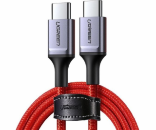 Ugreen USB-C – USB-C USB kábel 1 m červený (60186)