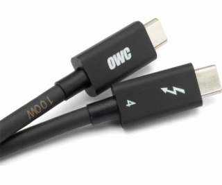 OWC USB-C – USB-C kábel USB 0,7 m čierny (OWCCBLTB4C0,7M)