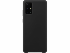 Pružný silikónový obal Hurtel Silicone Case pre Samsung Galaxy A72 4G čierny