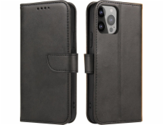 Hurtel Magnet Case Case pre Xiaomi Redmi Note 12 Pro / Poco X5 Pro 5G Cover with Flip Wallet Stand Black