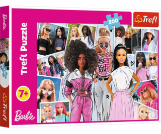 Trefl Puzzle 200 dielikov Vo svete Barbie