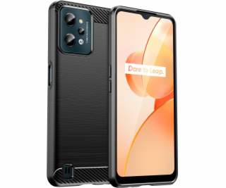 Hurtel Carbon Case pre Realme C31 flexibilné silikónové k...