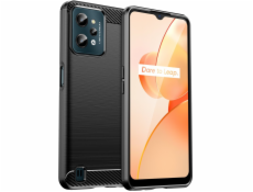 Hurtel Carbon Case pre Realme C31 flexibilné silikónové karbónové púzdro čierne