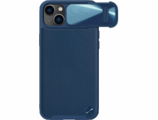 Nillkin Nillkin CamShield Leather S Case Puzdro na iPhone 14 s krytom fotoaparátu modré