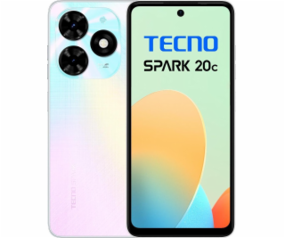 Smartphone Tecno Spark 20C 4/128GB biely (BG7n_128+4_MW)