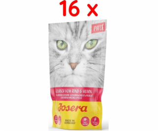 Josera Paštikový guláš s kuracím a hovädzím mäsom 16x85g