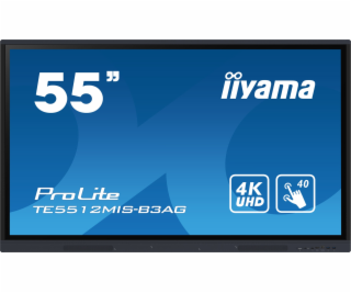 55  iiyama TE5512MIS-B3AG: IPS,4K,40P,HDMI,VGA