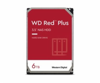 WD RED PLUS NAS WD80EFPX 6TB SATAIII/600 256MB cache 180M...