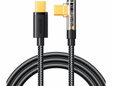 Joyroom USB-C – USB-C USB kábel 1,2 m čierny (JYR651)