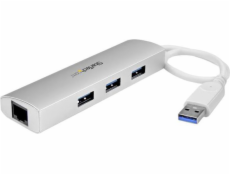 StarTech USB HUB 1x RJ-45 + 3x USB-A 3.0 (ST3300G3UA)