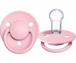 Silikónový cumlík Bibs Baby Pink 0-36m