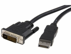 StarTech DisplayPort - kábel DVI-D 1,8 m čierny (DP2DVIMM6)