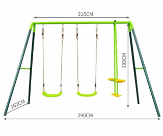 Supynes Outliner S04-604A, 162 cm, různé barvy