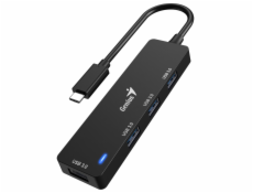 GENIUS hub UH-400/ USB-C na 4x USB3.0/ černý