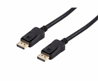 Kabel C-TECH DisplayPort 1.2, 4K@60Hz, M/M, 0,5m