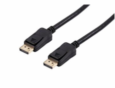 Kabel C-TECH DisplayPort 1.2, 4K@60Hz, M/M, 0,5m