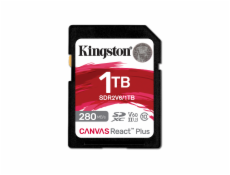 1TB SDXC UHS-II Kingston U3 V60 280R/150W