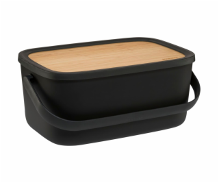 Brabantia Nic Bread Bin dark grey