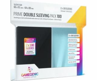 Gamegenic: Prime Double Sleeving Pack (66x91 mm/64x89 mm)...