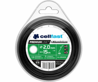 Cellfast prémiová rezná struna 2,4 mm/15 m guľatá (35-033)