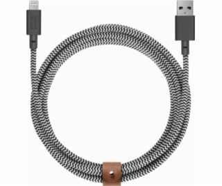 Native Union USB-A – Lightning kábel 3 m, čierna biela (B...