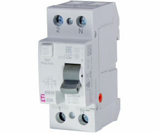 EFI6-P2 40A/ 30MA/AC DIFFERENTIAL CIRCUIT BREAKER 40A 2P ...