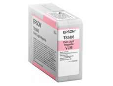 Epson ink cartridge vivid light magenta T 850 80 ml      T 8506N