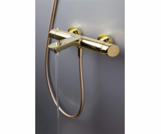 Wall-mounted bathtub mixer