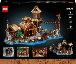 Konstruktorius LEGO® Ideas Vikingu kaimas 21343