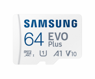 Samsung EVO Plus/micro SDXC/64GB/UHS-I U1 / Class 10/+ Ad...