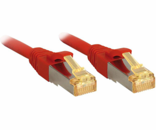 Lindy RJ-45/RJ-45 kat.7 Červená 0,3m (47290)