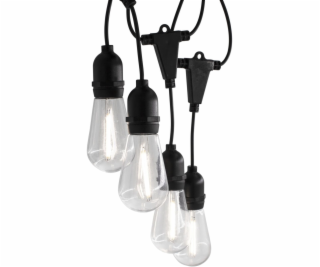 LBM 10m Smart Outdoor Light Chain - 10 x Globe Vintage